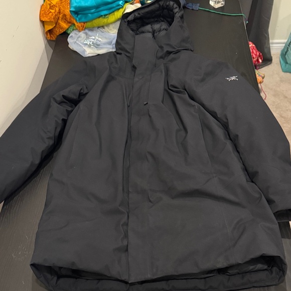 Arc'teryx Other - Arc’teryx Black Hooded Winter Coat